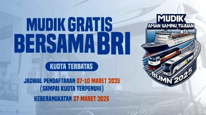 Daftar sekarang! Mudik gratis BUMN 2026 dibuka hari ini, cek rute, kuota, jadwal, dan link pendaftaran lengkap