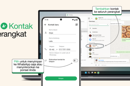 WhatsApp Web Tambah Kontak, Cocok untuk Pekerja Kantoran