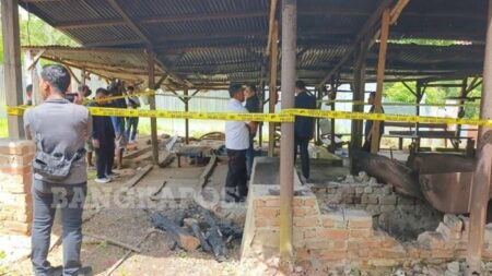 Mobil Mewah di Rumah Pengusaha Timah Desa Keposang Toboali Disegel Polisi