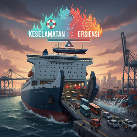 Keselamatan atau Efisiensi? Dilema Stabilitas Kapal Saat Muat Bongkar