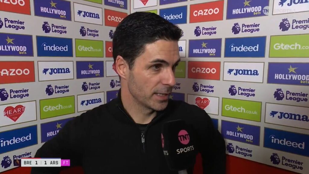 Sudah Seperti Kasino! – Kata-kata Mikel Arteta Usai Arsenal Ditahan Brentford