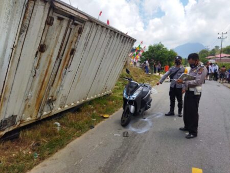 Polisi Konfirmasi Kecelakaan Maut di Desa Saenam Tewaskan Pelajar