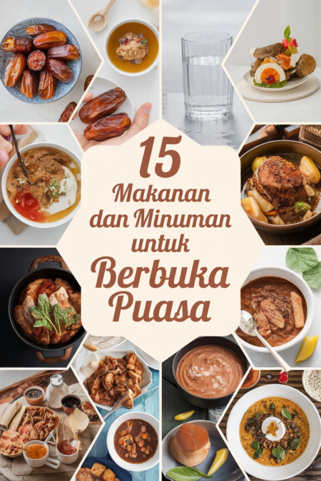 10 makanan dan minuman terbaik untuk buka puasa, jadikan menu utama!