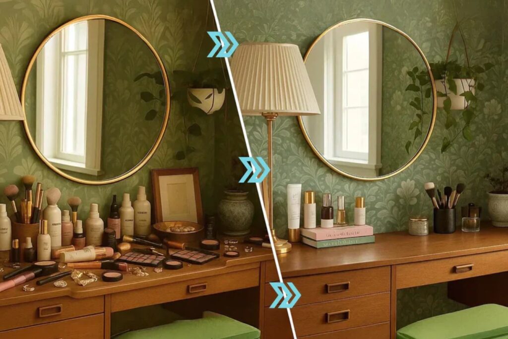 Meja Rias Berantakan? 9 Benda Ini Harus Dibuang