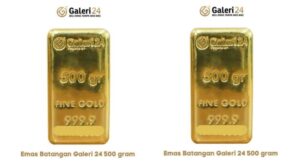 Harga Emas Pegadaian Turun Selasa 10 Maret 2026: Galeri 24, Antam, UBS Kompak Berkurang