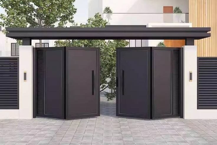 5 model pintu gerbang terkini untuk tampilan rumah modern