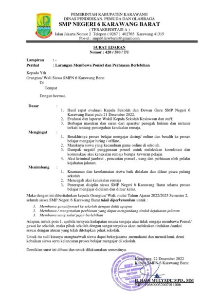 Pemkab Deliserdang Keluarkan Surat Edaran Larangan Bawa Mobil Setiap Rabu