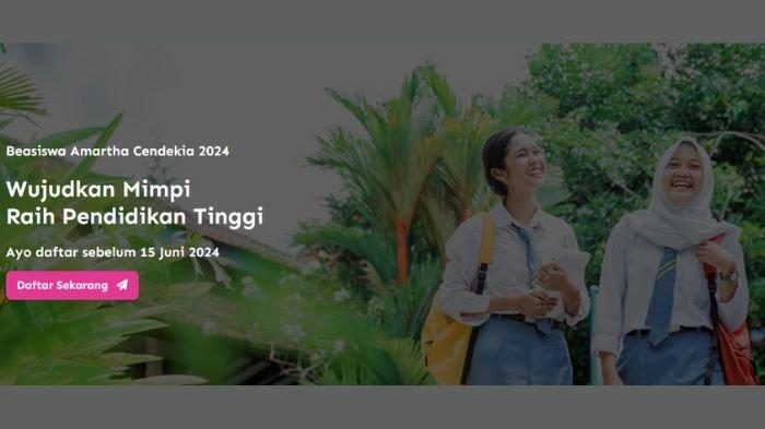 Link Pendaftaran Beasiswa Amartha Cendekia 2026 untuk Siswa SMA Kelas 11
