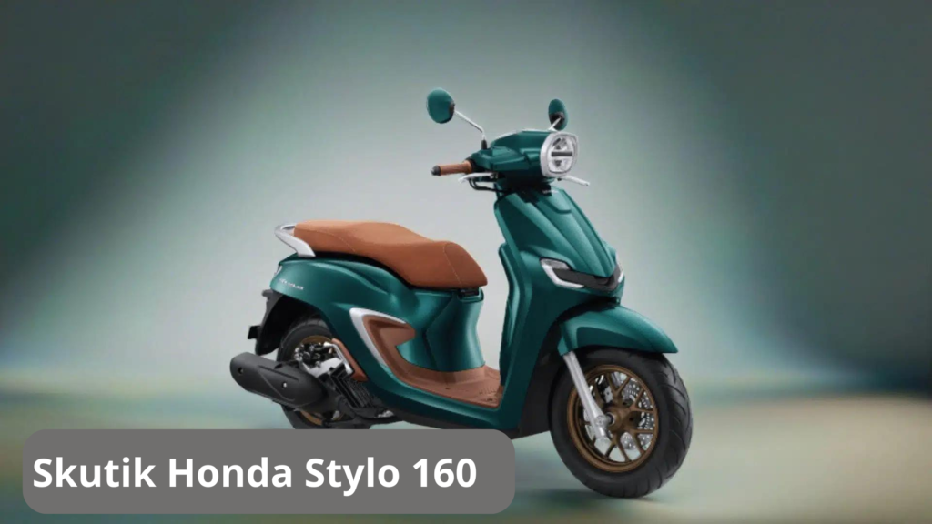 Honda Stylo 160 2026: Tampilan Burgundy Mewah dengan Detail Chrome yang Menawan!
