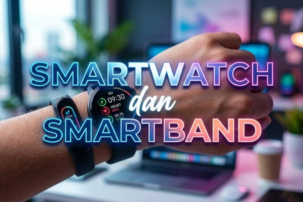 5 Perbedaan Penting Smartwatch dan Smartband, Jangan Salah Pilih!