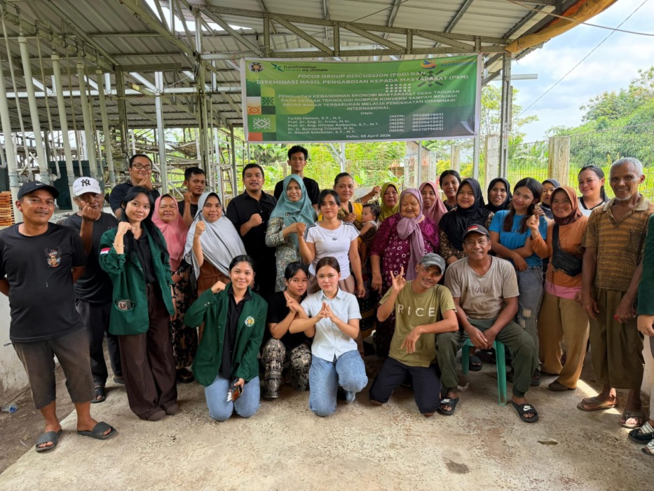 Limbah Jadi Energi: Tim Teknik USU Dorong Kemandirian Ekonomi Desa Tadukan Raga dengan Kompor Biomassa