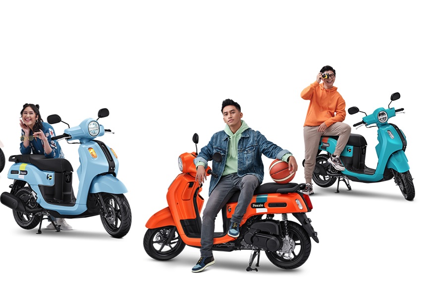 Yamaha Fazzio 125 Hybrid Tampil dengan Warna Unik Mirip Bronze, Tambahkan Nuansa Mewah