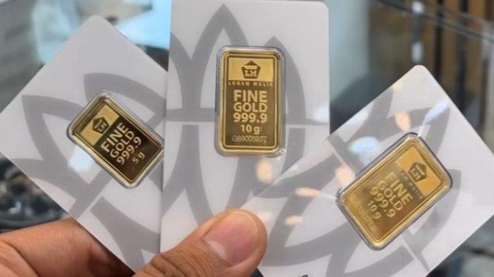 Harga emas Antam turun Rp 30 ribu per gram hari ini