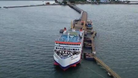 ASDP Bone Tunda Pengalihan Lintasan Bajoe-Kolaka ke Siwa