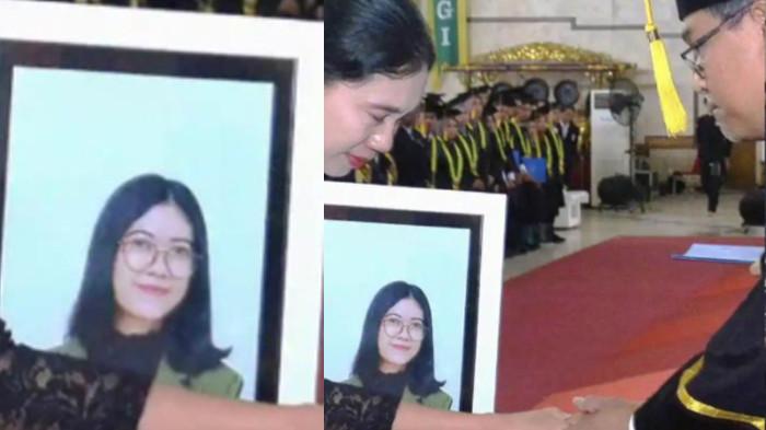 Rosa Sofi Meninggal Sebelum Wisuda, Kecelakaan Saat Akan Donorkan Darah untuk Teman, Diwakili Ibu