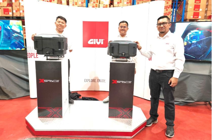 GIVI Indonesia Perkenalkan XSpace dengan Garansi 2 Tahun