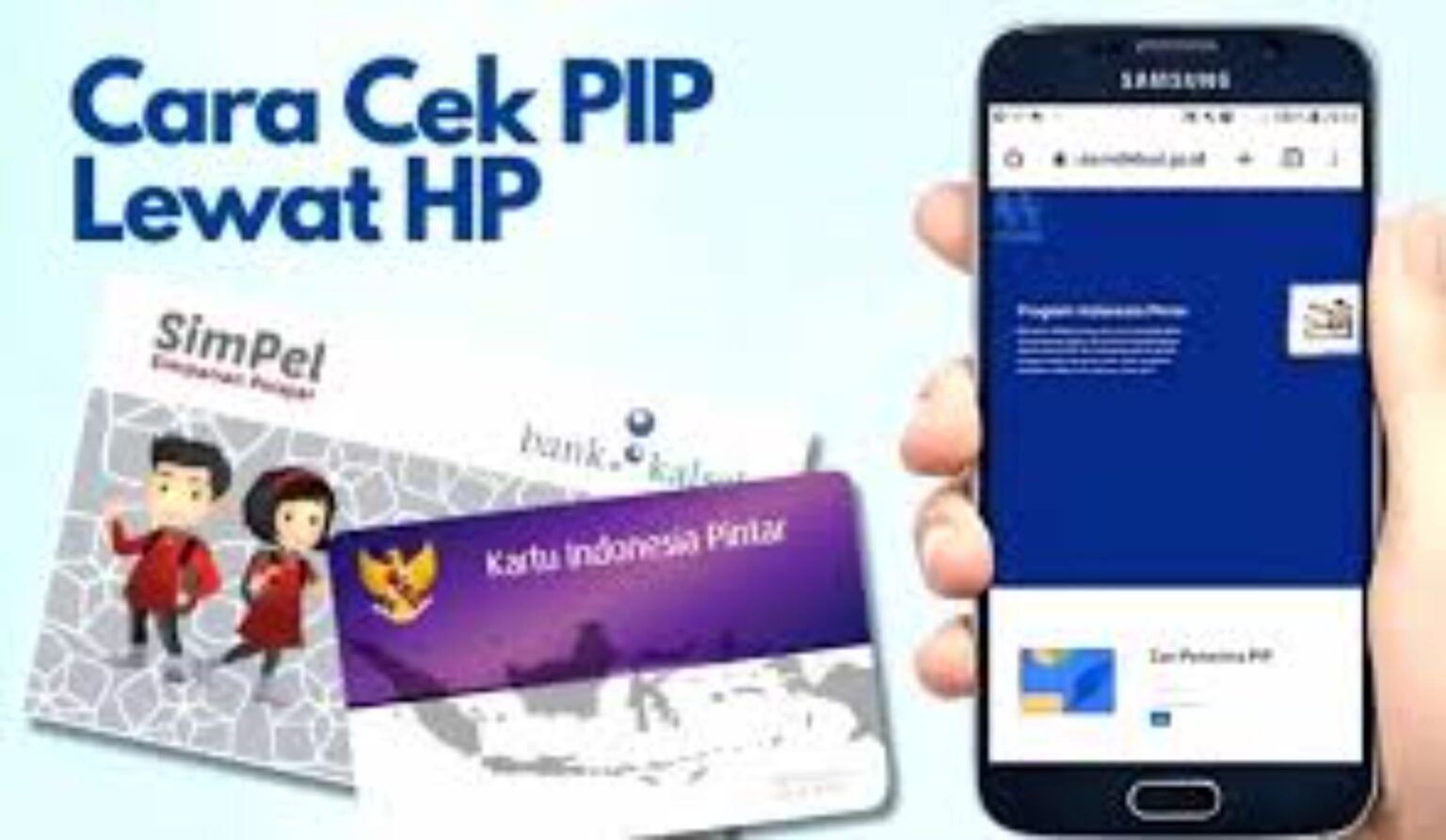 Cara cek status PIP 2026, link resmi lengkap