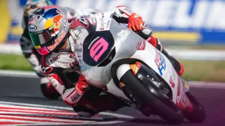 Veda Ega Pratama ungkap tantangan cuaca dan target, start P9 untuk kejar podium Moto3 Hungaria 2026