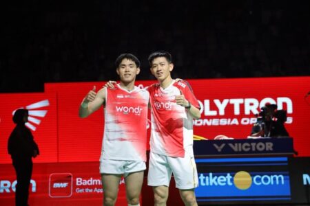 Raymond/Joaquin jadi andalan BNI-PBSI ke final Indonesia Open 2026