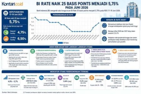 Alarm resesi berbunyi setelah BI rate tembus 5,75%