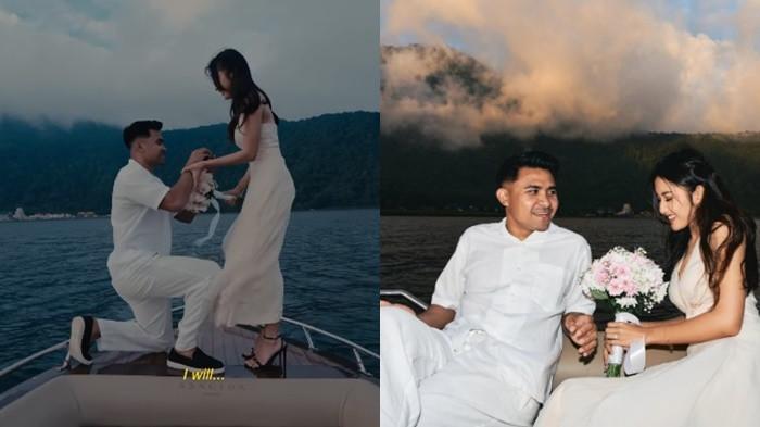 Yuriska Patricia, Calon Istri Asnawi Mangkualam yang Dilamar di Kapal Mewah