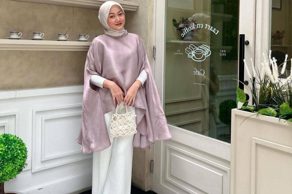 Baju mauve cocok dengan jilbab warna apa? Panduan OOTD hijab mauve