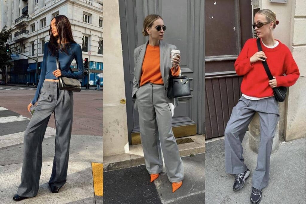 Warna yang Cocok untuk Celana Abu-abu