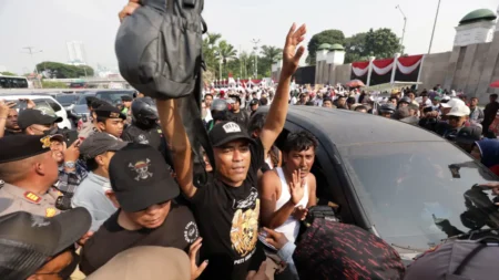 Demo Warga Pati di DPR, Dua Tuntutan dan Pengaturan Lalu Lintas