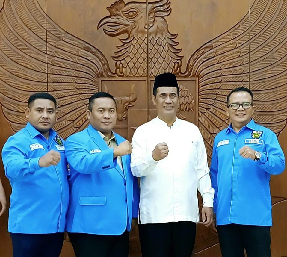 Mentan Amran Gandeng KNPI Untuk Kawal Ketahanan Pangan
