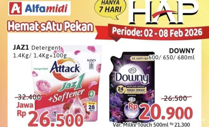 Baru mulai! Promo Alfamidi hemat satu pekan, Buavita cuma Rp8.400