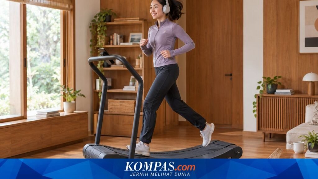 Rekomendasi treadmill manual tanpa listrik untuk olahraga di rumah